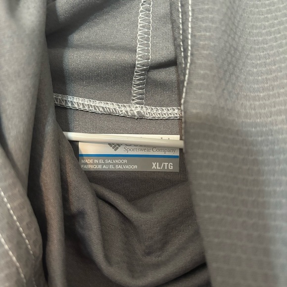 Men’s Columbia Super Terminal Tackle Vent Hoodie|XL| Cool Grey Deepwaters Camo - Picture 12 of 16